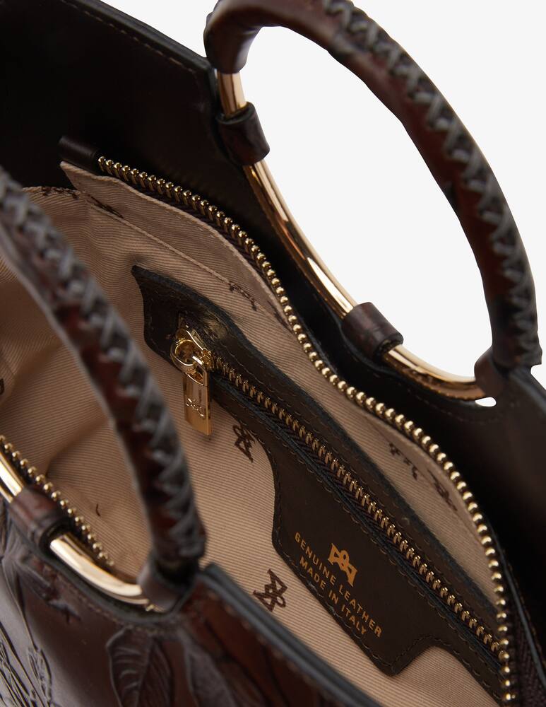 rinascente Cuoieria Fiorentina Mini borsa con tracolla in pelle