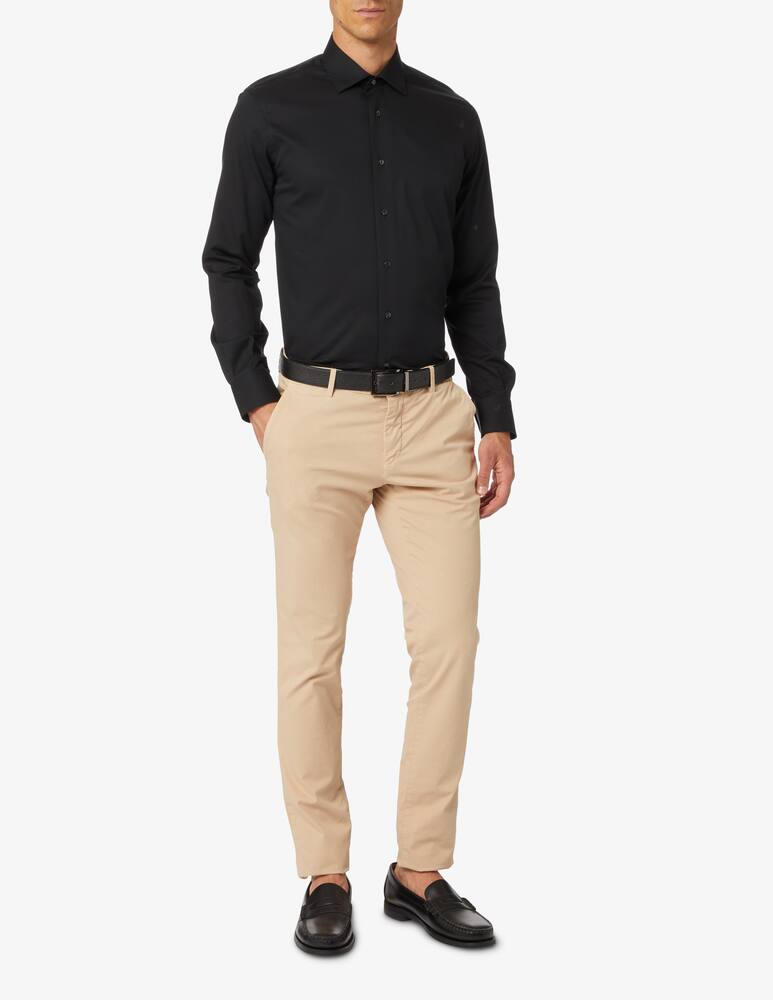 Sartoria Italiana Camicia popeline modern - Nero - immagine 2 Sartoria Italiana Camicia popeline modern - Nero - immagine 2