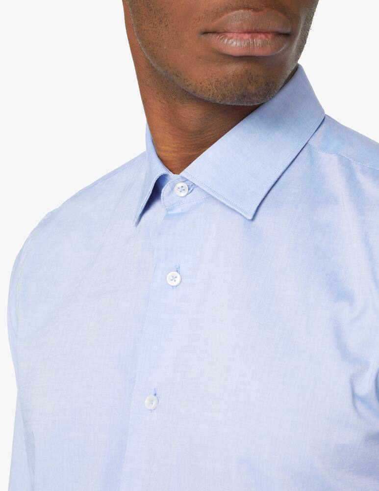 Sartoria Italiana Camicia modern zefhir - Azzurro - immagine 4 Sartoria Italiana Camicia modern zefhir - Azzurro - immagine 4