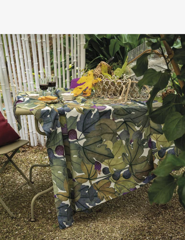 rinascente Tessitura Toscana Ficus Tablecloth