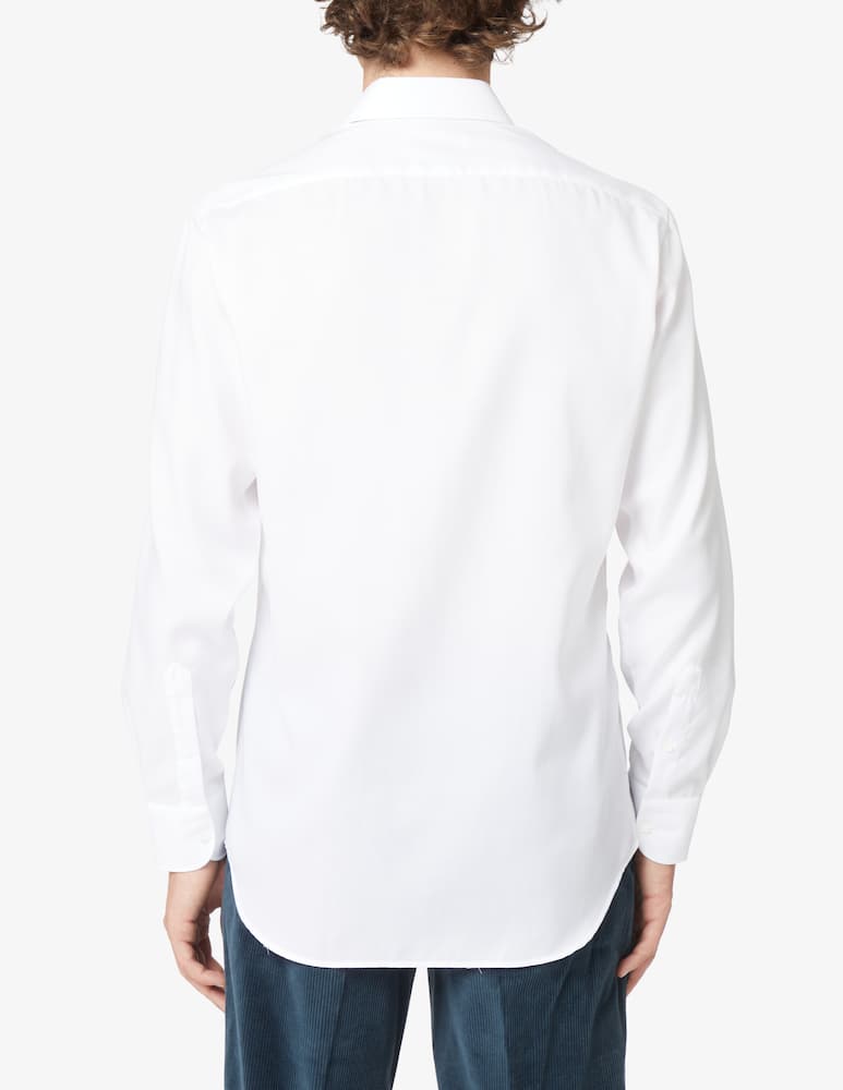 rinascente Sartoria Italiana Leno regular shirt - White