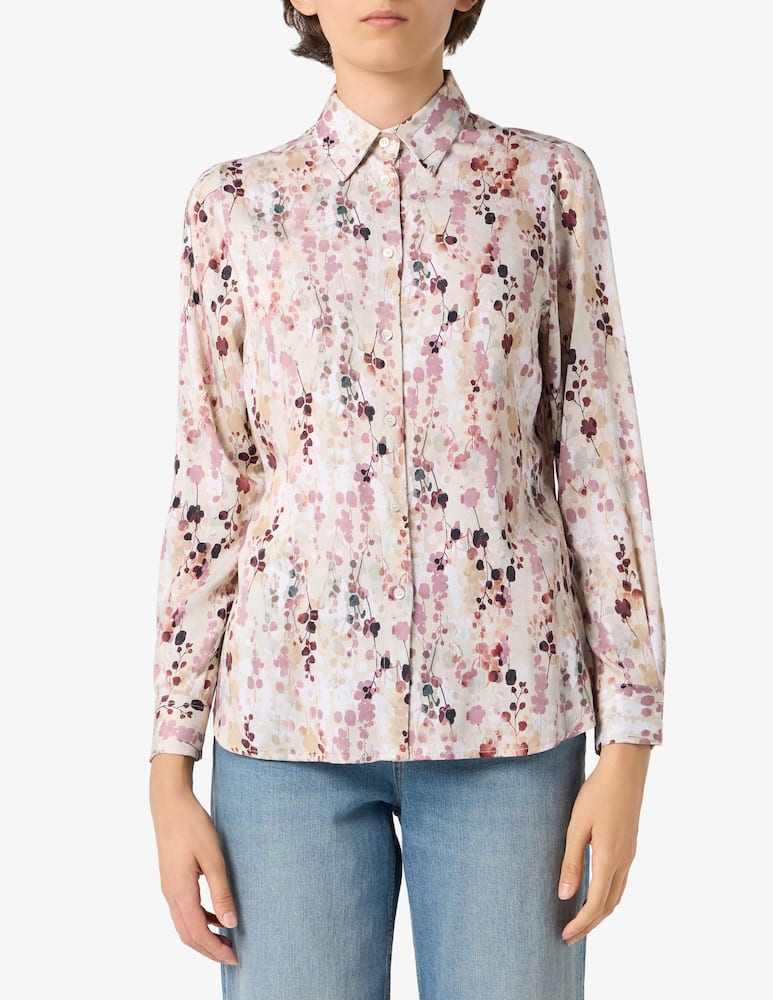 rinascente Elizabeth Ascot Camicia regular fit a fiori