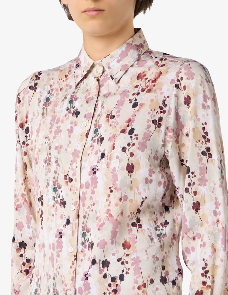 rinascente Elizabeth Ascot Camicia regular fit a fiori