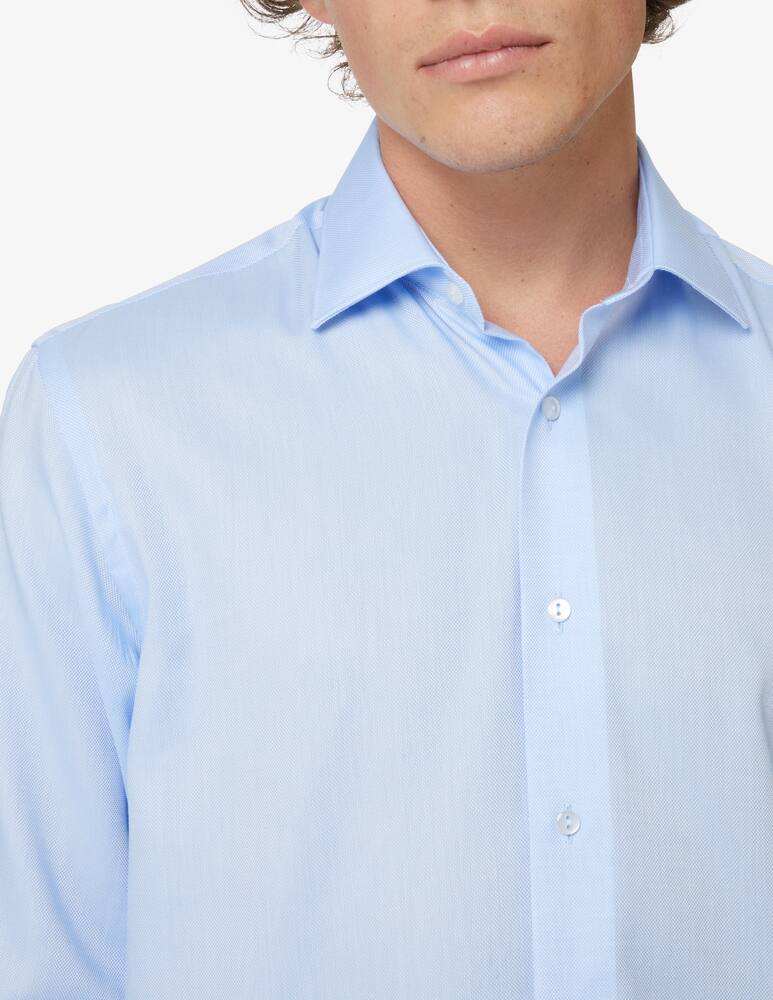 rinascente Sartoria Italiana Camicia giro inglese regular  - Azzurro