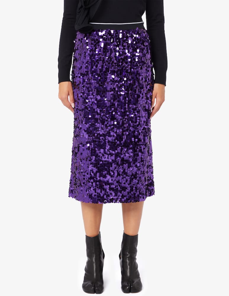 Plan C Sequin midi skirt - picture 1 Plan C Sequin midi skirt - picture 1