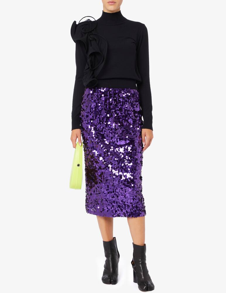 rinascente Plan C Sequin midi skirt