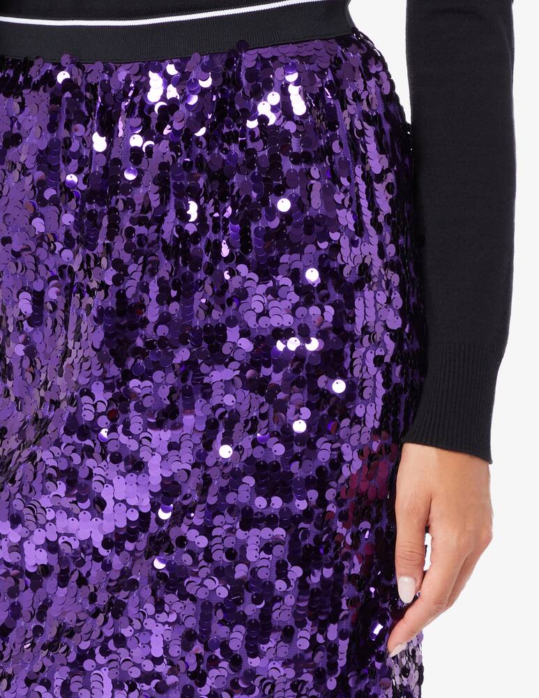 Plan C Sequin midi skirt - picture 4 Plan C Sequin midi skirt - picture 4