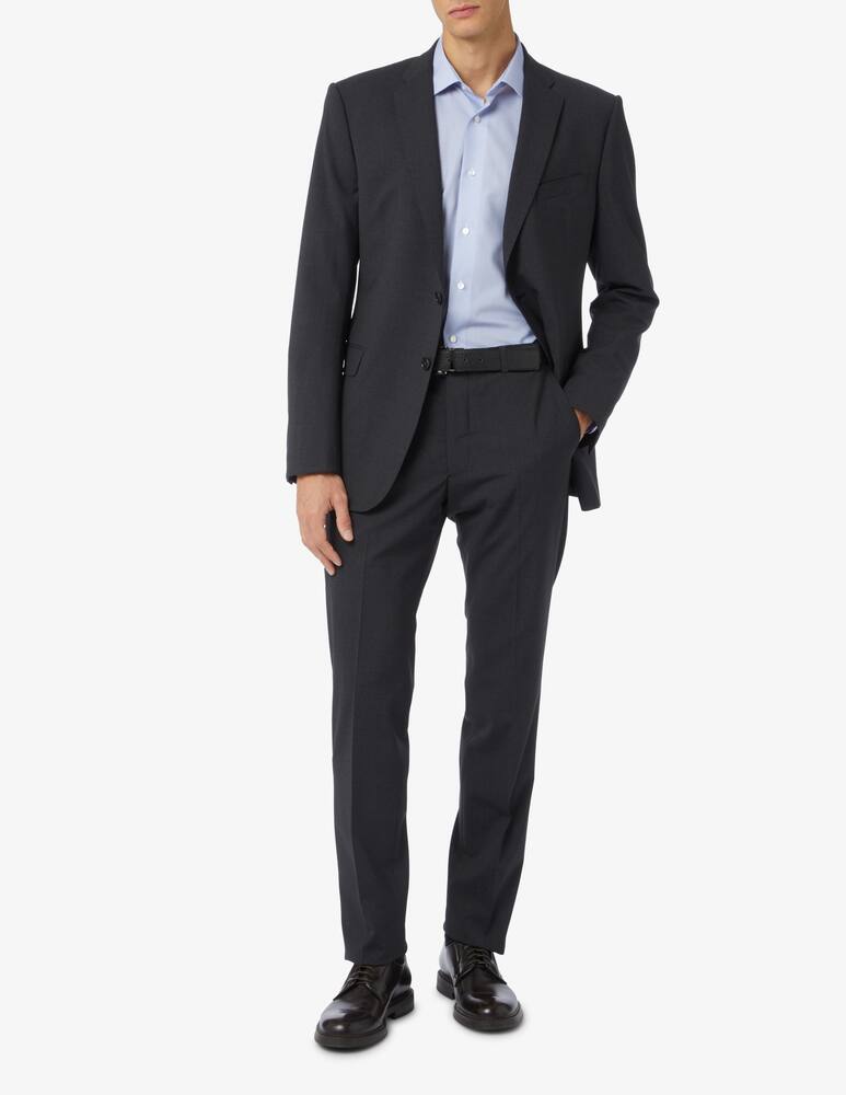 rinascente Sartoria Italiana Camicia modern con stampa - Azzurro