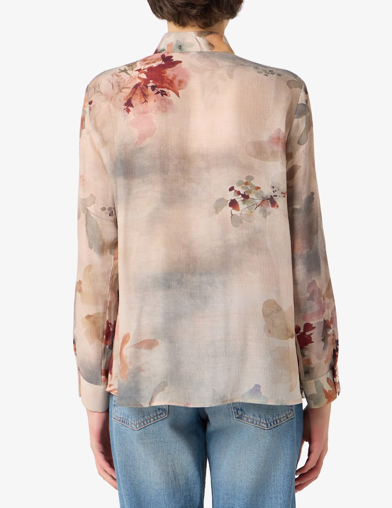 rinascente Elizabeth Ascot Camicia regular fit a fiori