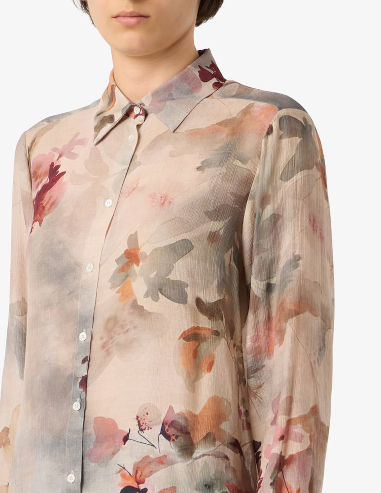 rinascente Elizabeth Ascot Camicia regular fit a fiori