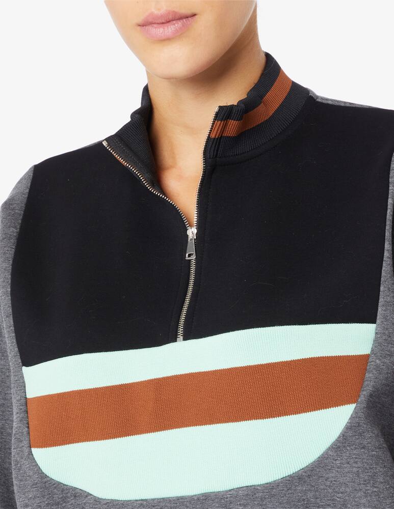 rinascente Plan C Felpa halfzip college