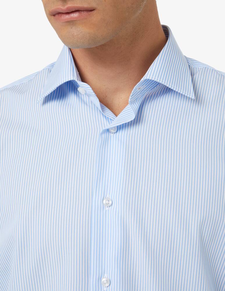 rinascente Sartoria Italiana Camicia regular bastoncino - Azzurro