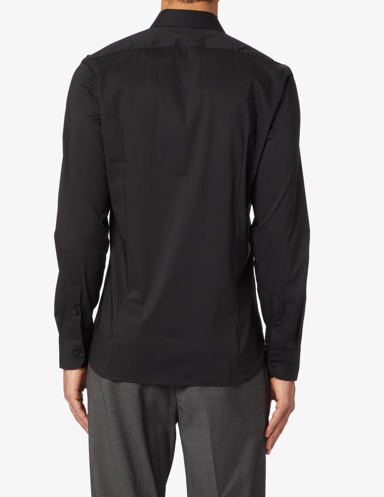 rinascente Sartoria Italiana Popeline stretch shirt - Black