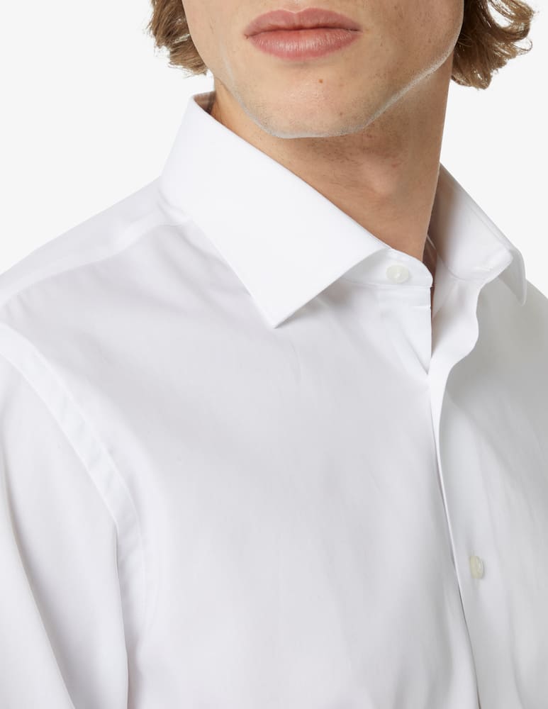 rinascente Sartoria Italiana No stiro modern shirt - White