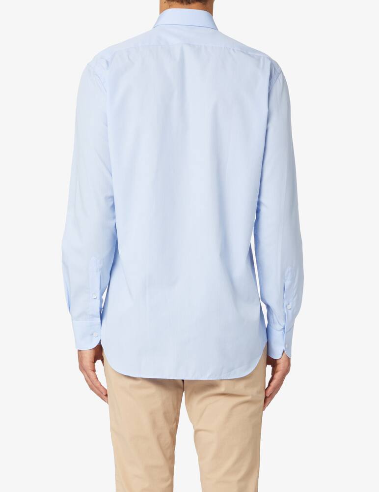 rinascente Sartoria Italiana Vichy regular shirt - Light blue
