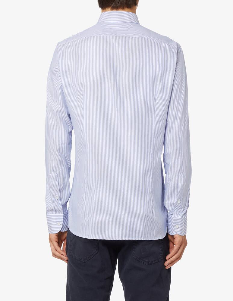 rinascente Sartoria Italiana Camicia riga oxford  - Azzurro