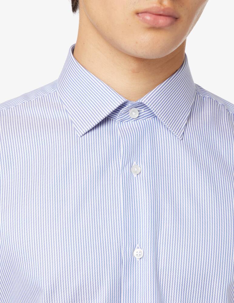 rinascente Sartoria Italiana Camicia riga oxford  - Azzurro