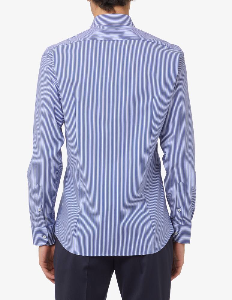 rinascente Sartoria Italiana Striped stretch shirt - Blue