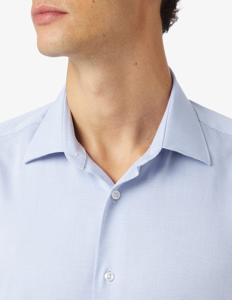 rinascente Sartoria Italiana Structure regular shirt - Light blue