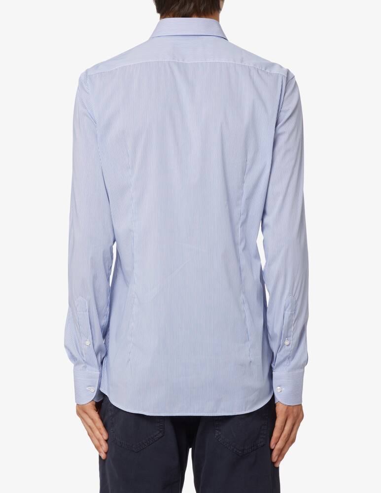 rinascente Sartoria Italiana Camicia stretch bastoncino - Blu