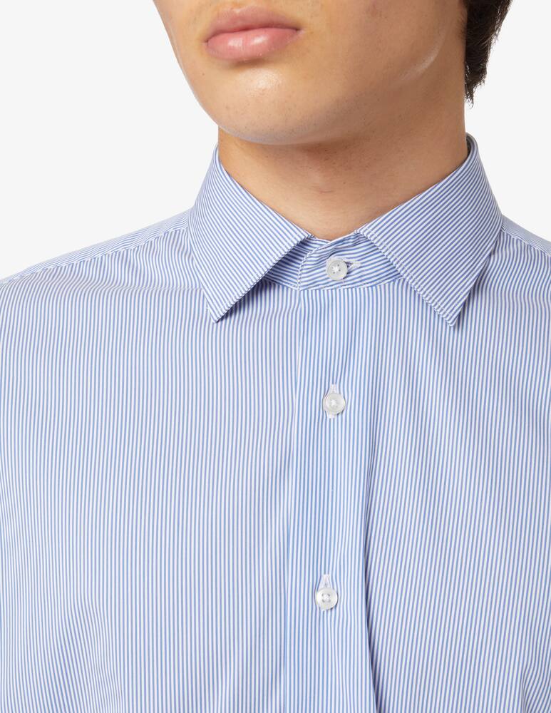 rinascente Sartoria Italiana Camicia stretch bastoncino - Blu
