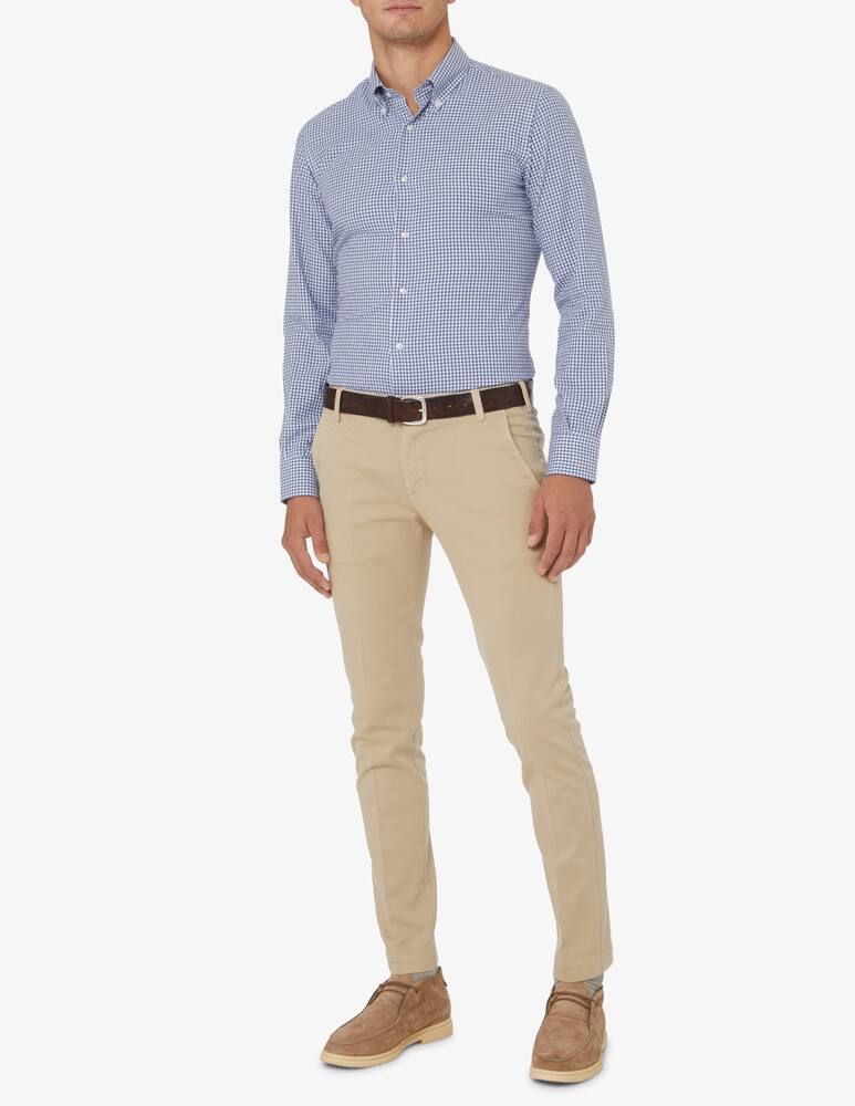 rinascente Sartoria Italiana Bd flannel checked shirt - Blue