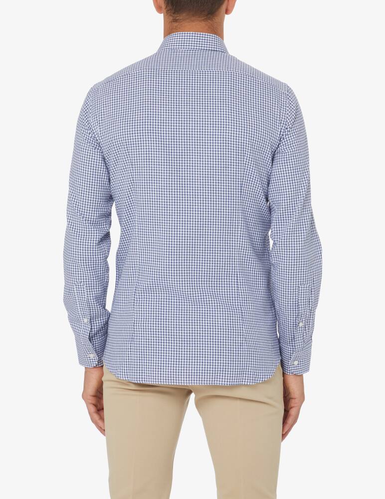 rinascente Sartoria Italiana Bd flannel checked shirt - Blue