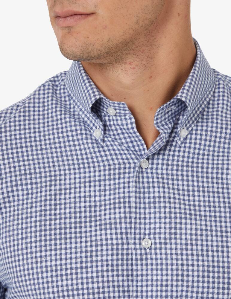 rinascente Sartoria Italiana Bd flannel checked shirt - Blue