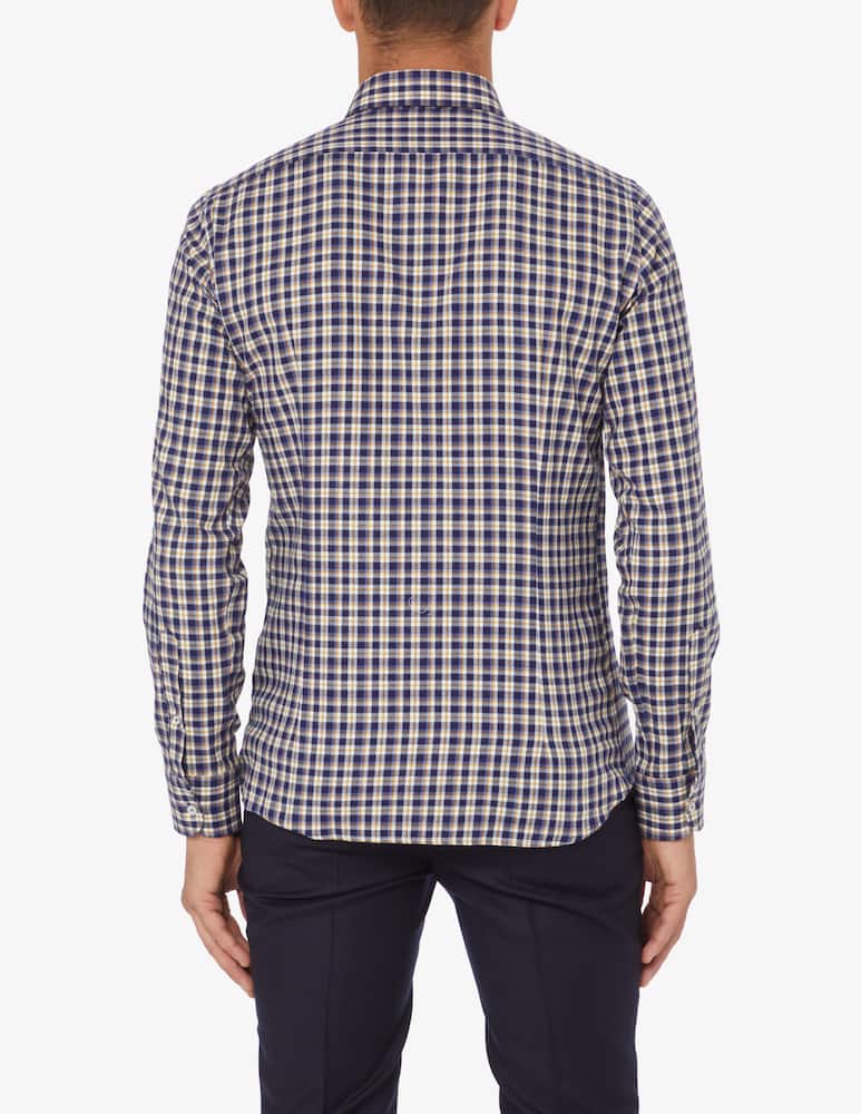 Camicia In Flanella Di Cotone A Quadri Uomo | Modello Buffalo Check | Maniche Lunghe | Morbida E Calda | Taglie Dalla XS Alla 2XL