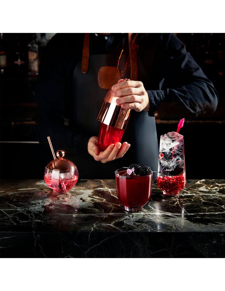 rinascente Nude Hepburn bicchiere whisky set da 4 - Trasparente