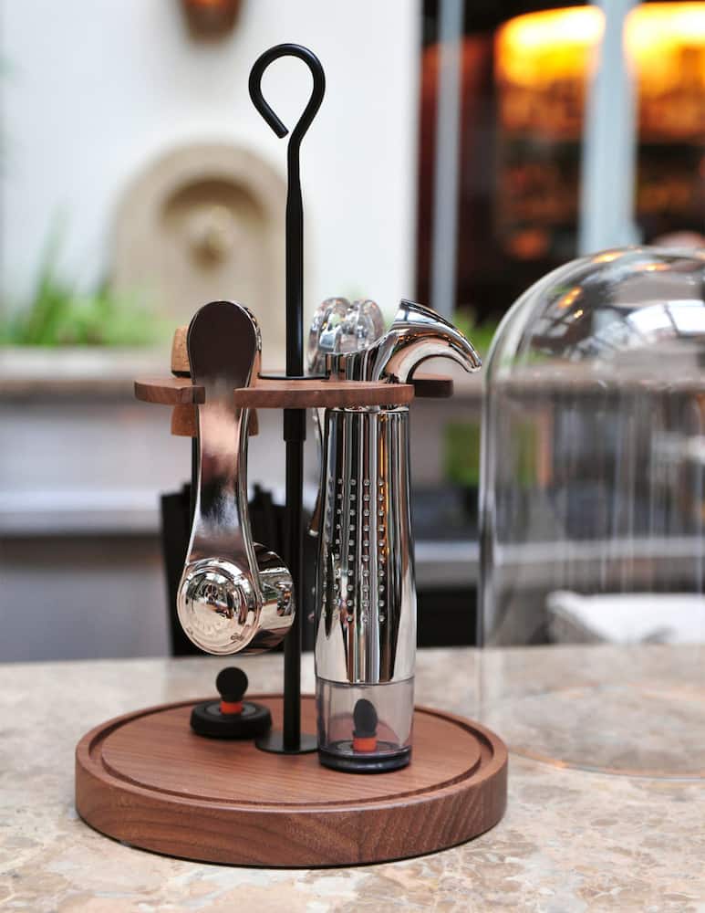rinascente L'Atelier du Vin Le Globe must-haves utensili per il vino - Argento