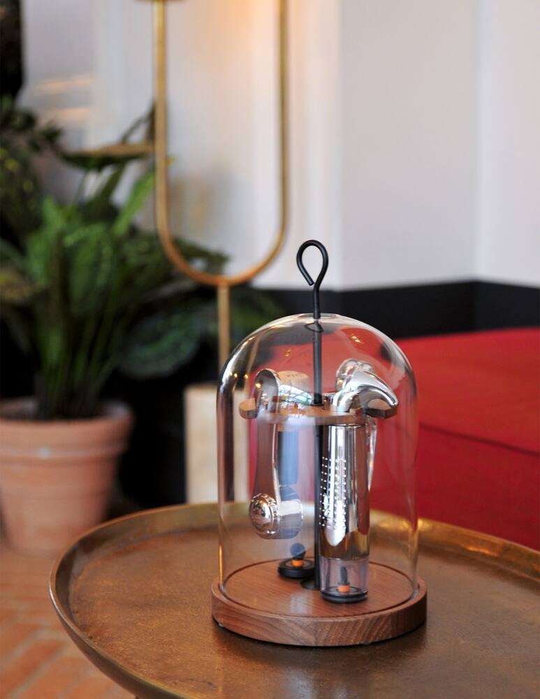 rinascente L'Atelier du Vin Le Globe must-haves utensili per il vino - Argento