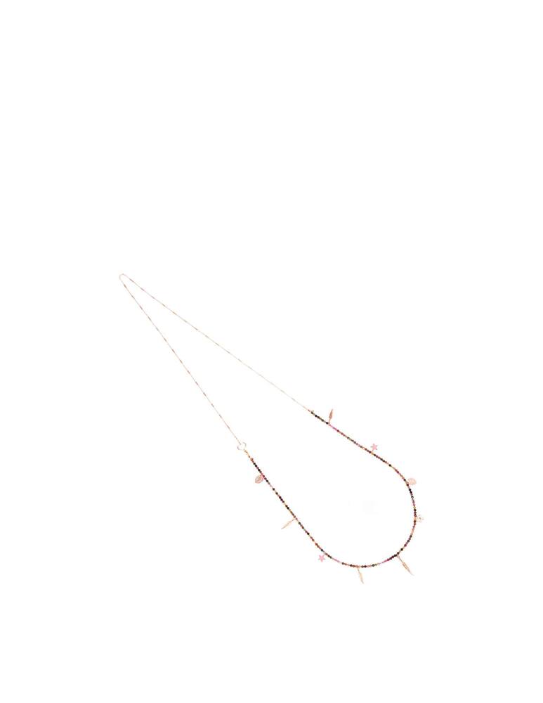 rinascente Maman et Sophie Long WeHearth necklace with Tourmaline stones and pendant