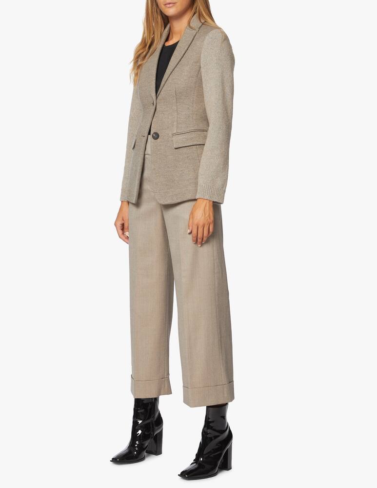 rinascente Peserico Wool blend short sleeved blazer