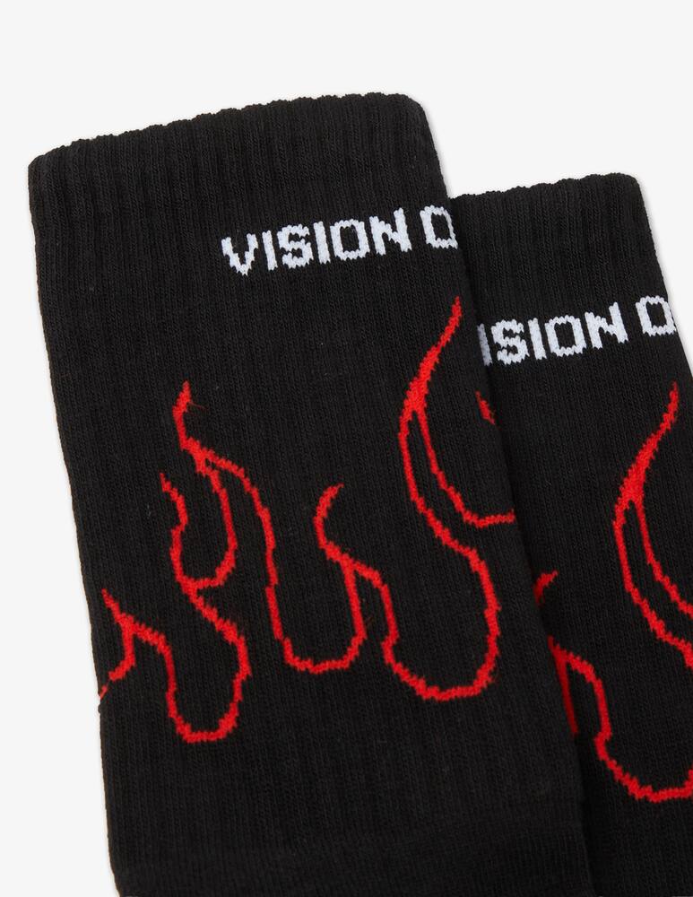 rinascente Vision of Super Calzini con fiamme