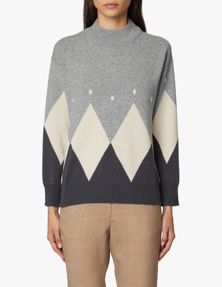 rinascente Peserico High neck wool blend jumper 