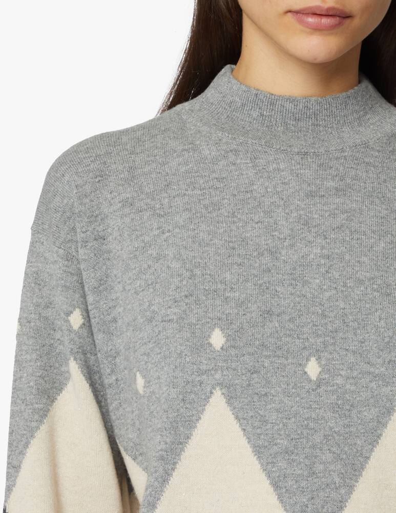 rinascente Peserico High neck wool blend jumper 