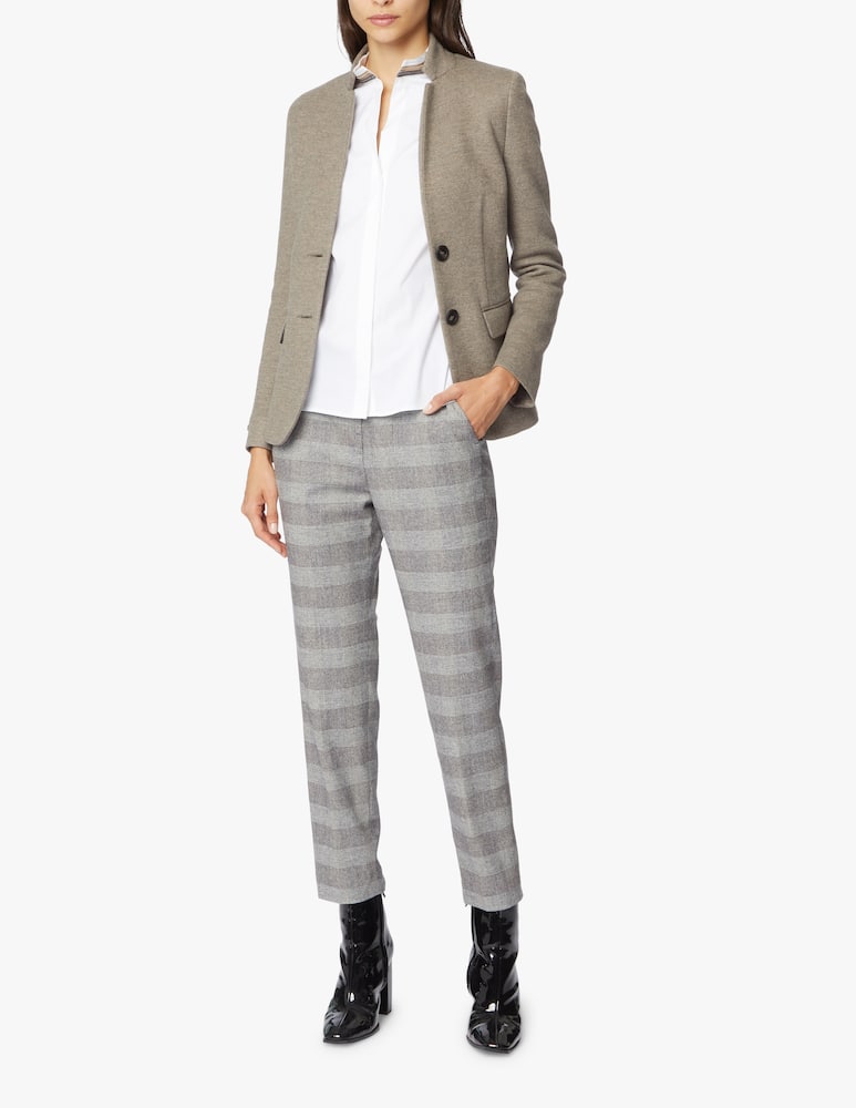 rinascente Peserico Wool slim-fit trousers