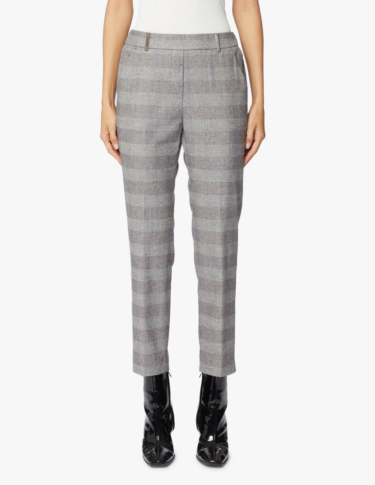 rinascente Peserico Wool slim-fit trousers