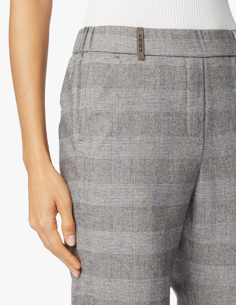 rinascente Peserico Wool slim-fit trousers