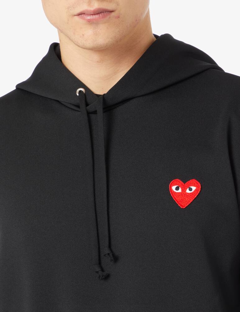 rinascente Comme des Garçons Play Felpa con cappuccio kangaroo