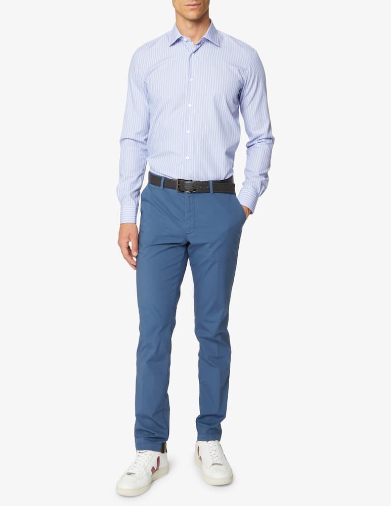 rinascente Delsiena Striped journey shirt - Blue