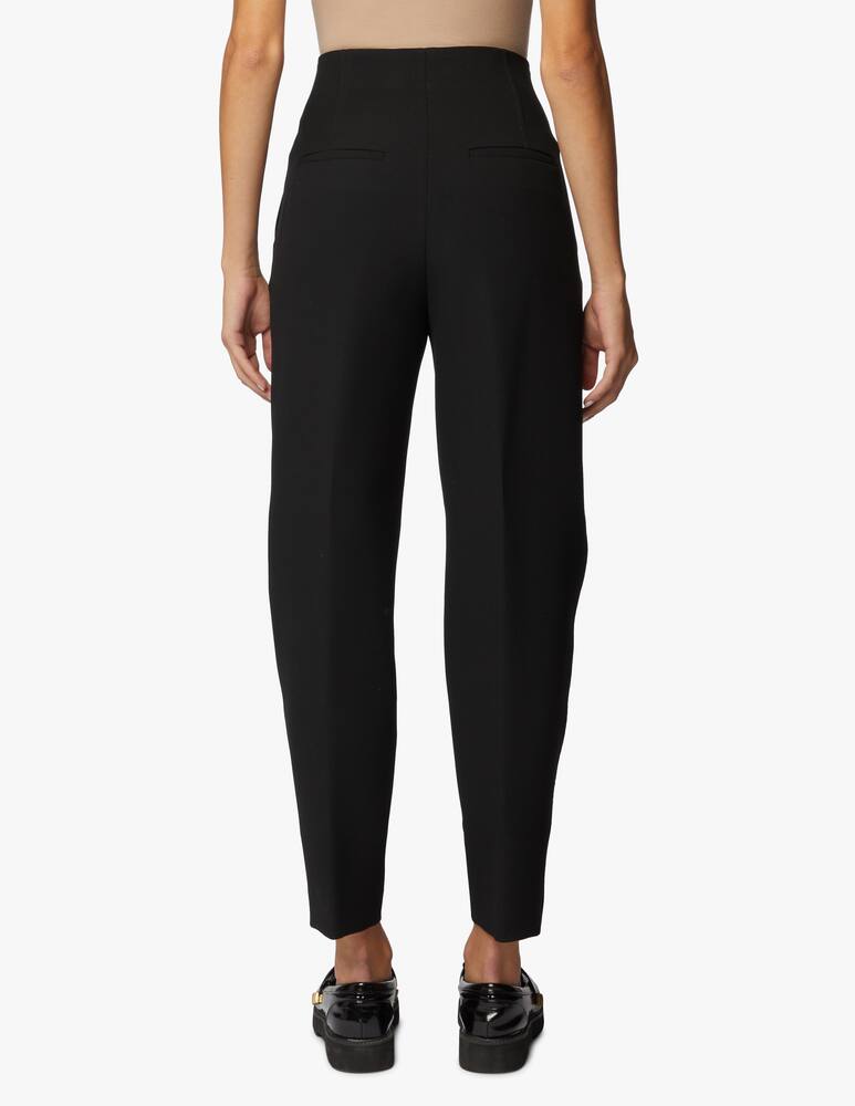 rinascente Peserico Pantalone in misto viscosa a vita alta