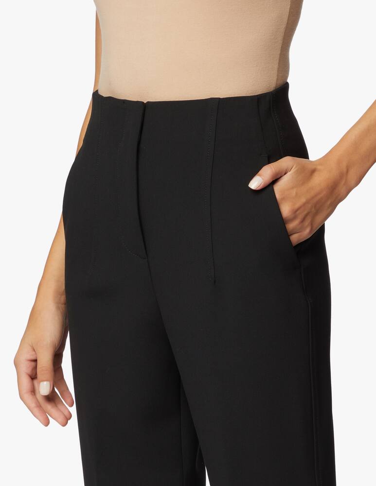 rinascente Peserico Pantalone in misto viscosa a vita alta