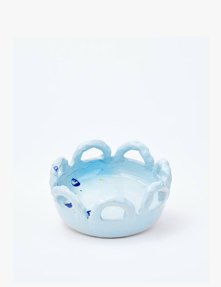 rinascente Niko June Studio Platter - Light blue