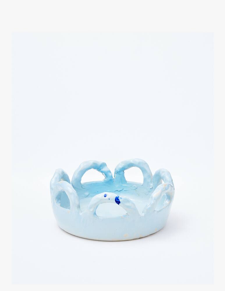 rinascente Niko June Studio Platter - Light blue