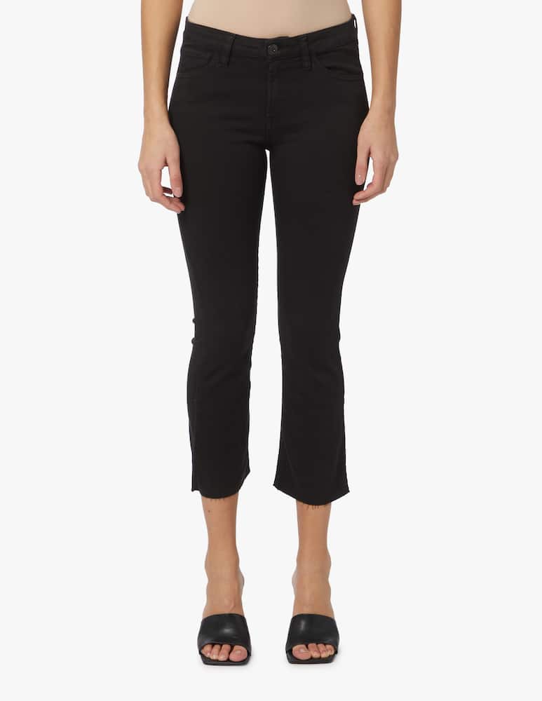 3X1 W25 Crop boot jeans with raw hem - black - picture 2 3X1 W25 Crop boot jeans with raw hem - black - picture 2