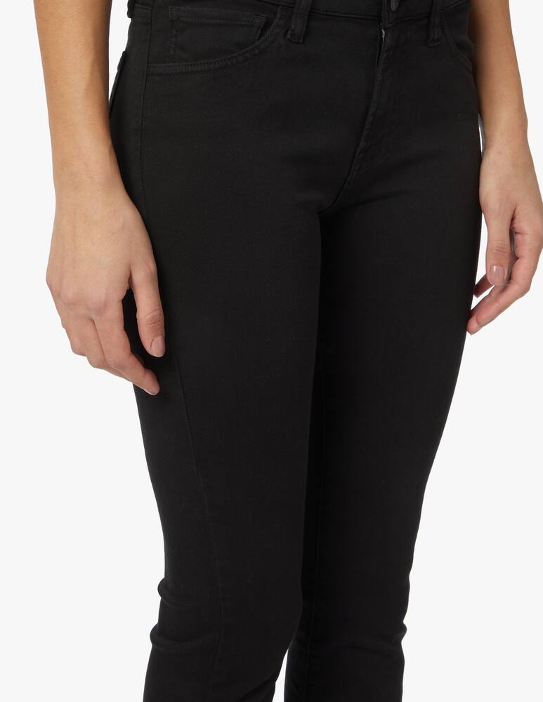 rinascente 3X1 W25 Crop boot jeans with raw hem - black