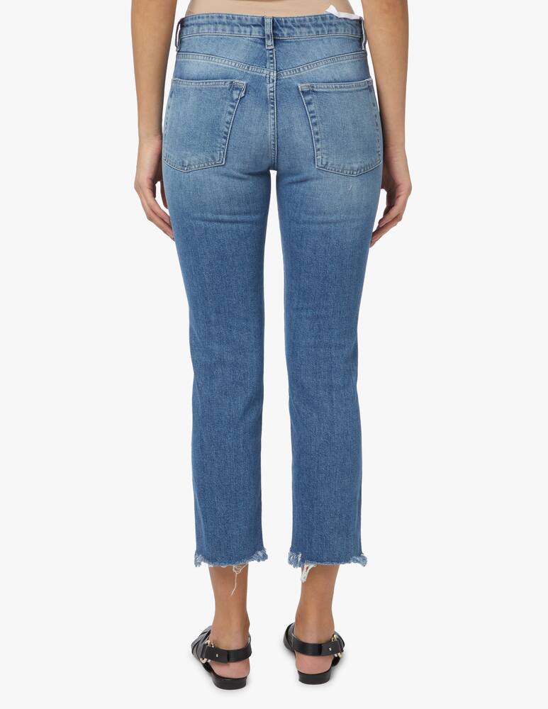 rinascente 3X1 Jeans straight Authentic Crop - blu