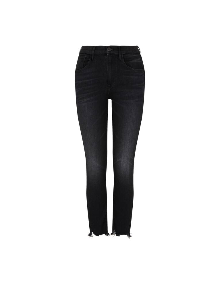 rinascente 3X1 Jeans slim-fit crop W3 - nero